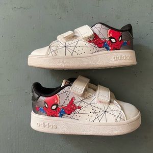 Child Spider-Man Adidas shoes